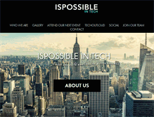 Tablet Screenshot of ispossibleintech.com